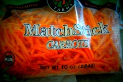 Carrots all ready!